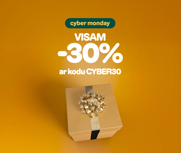 Cyber Monday -30% ar kodu CYBER30 I Crocs.lv